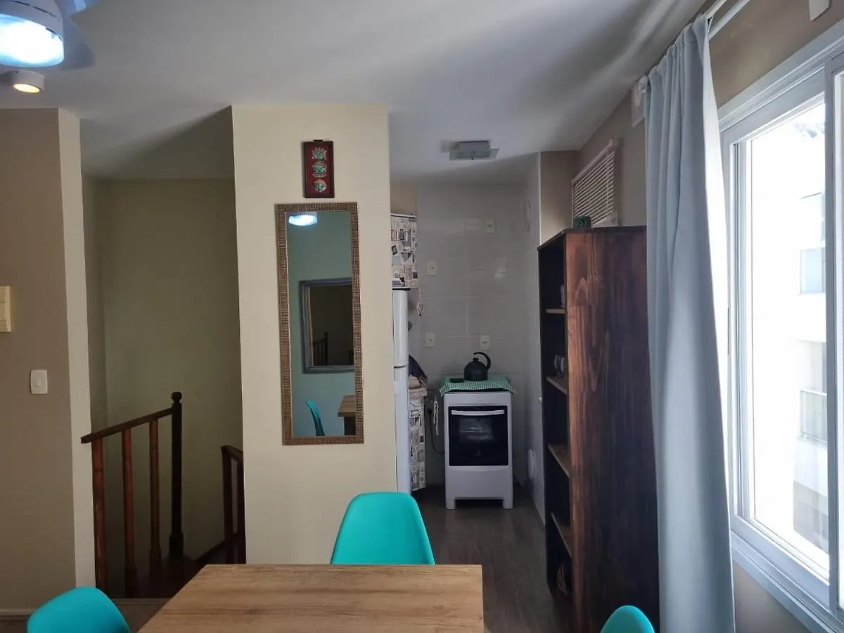 Апартаменты Apartamento 50 Metros Do Mar Da Brava Floripa Флорианополис